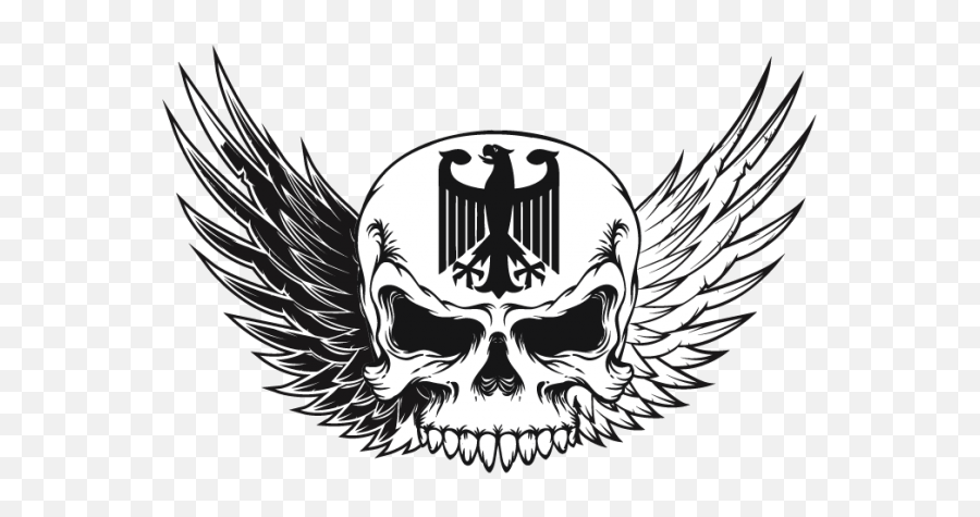 Skull Logo Clip Art - Skull Png For Logo Emoji,Skull Logo