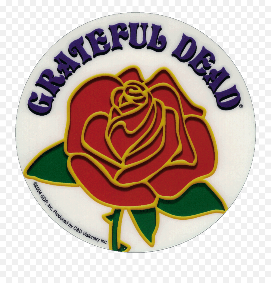 Download Grateful Dead Logo With Rose - Steal Your Face Emoji,Grateful Dead Logo