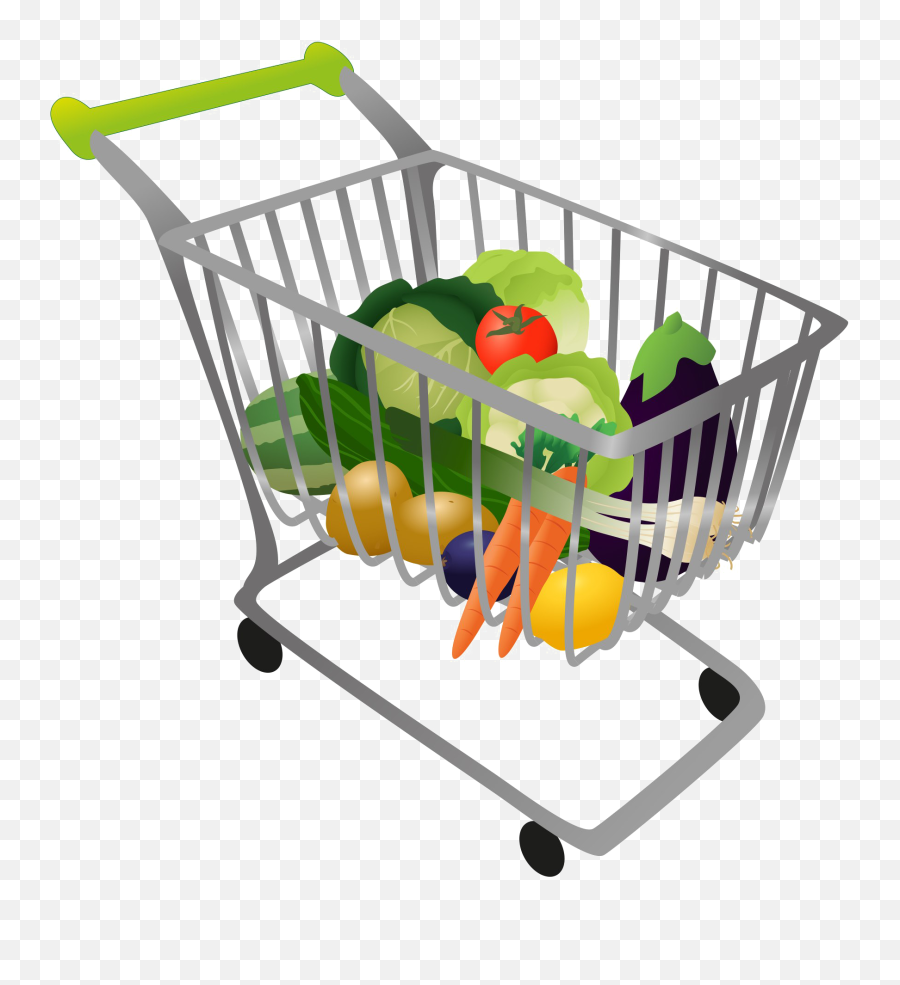 Grocery Png - Grocery Shopping Clip Art Emoji,Shopping Carts Clipart