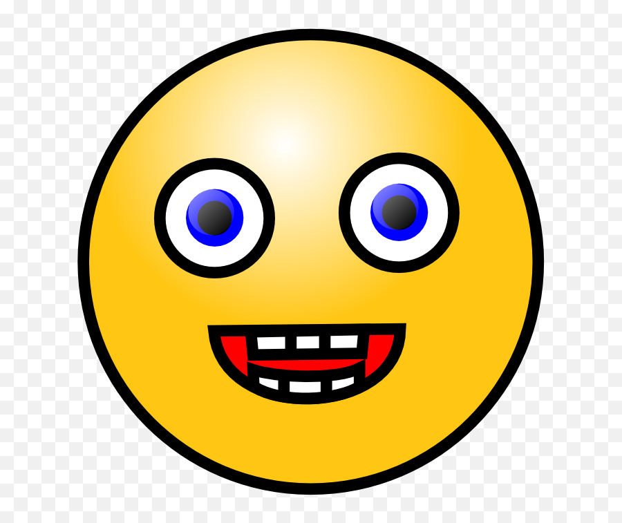 Laughing Face Png Clip Art - Smiley Face Weird Emoji,Laughing Clipart