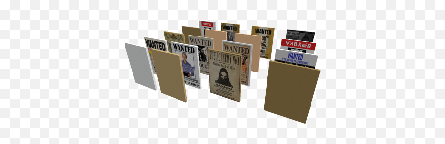 Wanted Poster Collection - Roblox Horizontal Emoji,Wanted Poster Png
