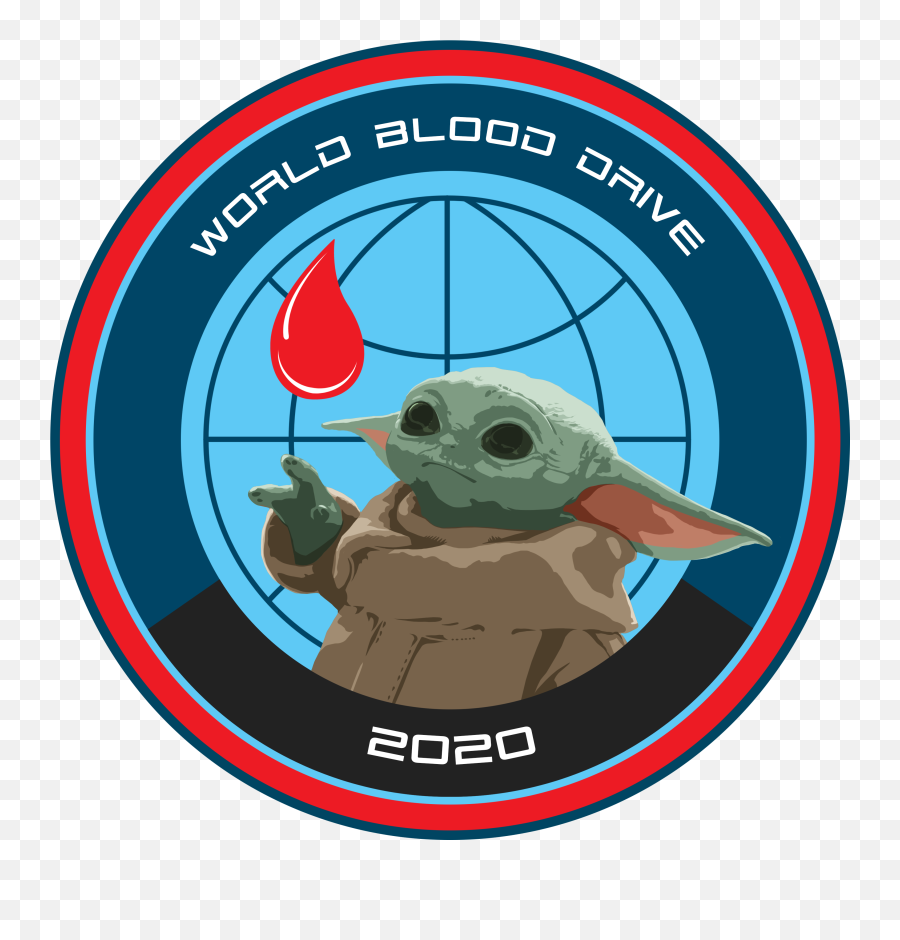 World Blood Drive 2020 The Child Baby Yoda 3 Sticker Emoji,Baby Yoda Transparent