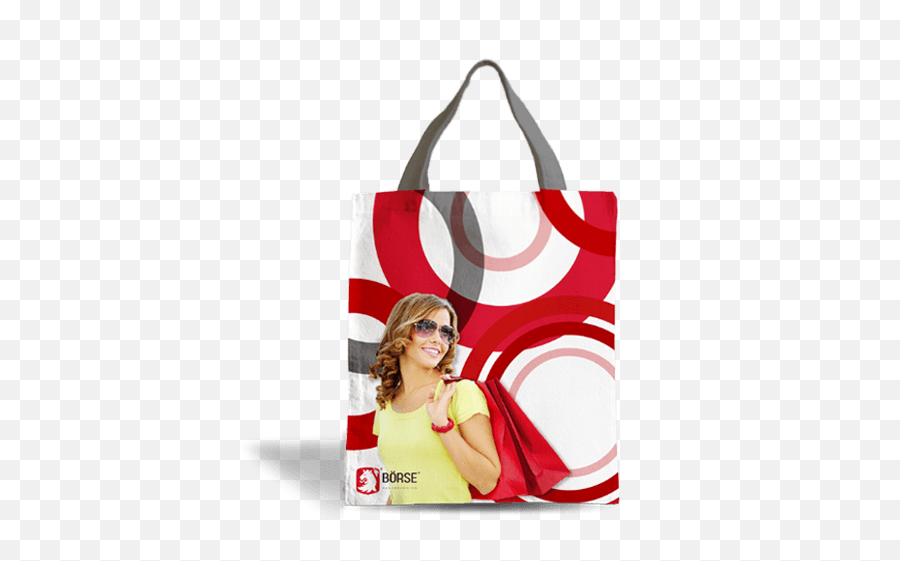 Custom Printed Shopping Bags Börse Handbranding Emoji,Shopping Bags Png