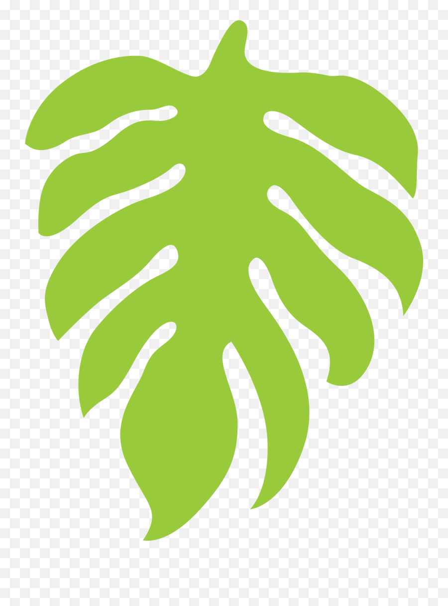 2019 Light Green Jungle Leaf - Jungle Safari Leaves Clipart Emoji,Jungle Clipart
