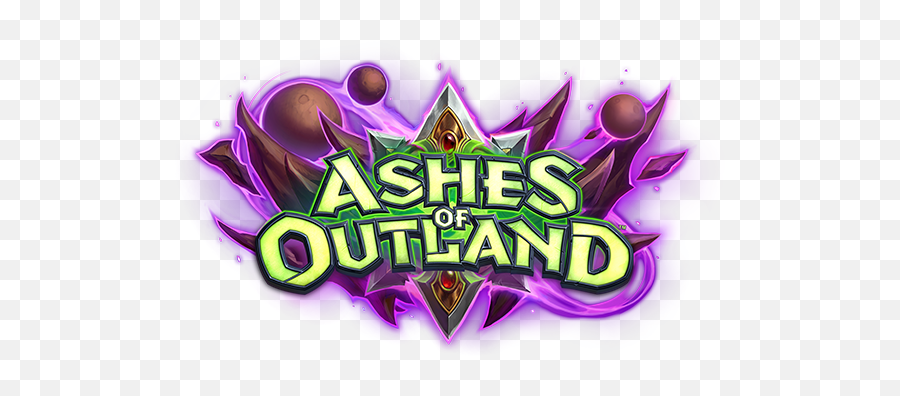 Card Sets - Ashes Of Outland Logo Emoji,Hearthstone Logo
