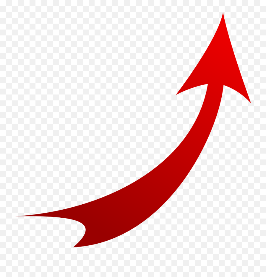 Curve Red Arrow Png Png Image With No - Curved Red Arrow Png Emoji,Red Arrow Png