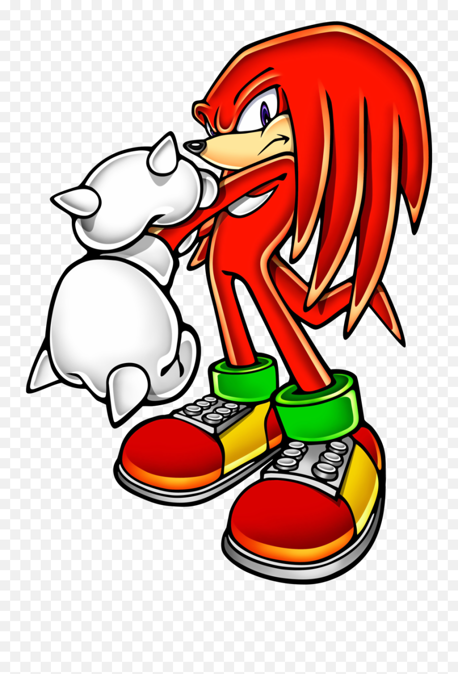 Sonic Adventure 2 Knuckles Clipart - Knuckles The Echidna Emoji,Sonic Adventure 2 Logo