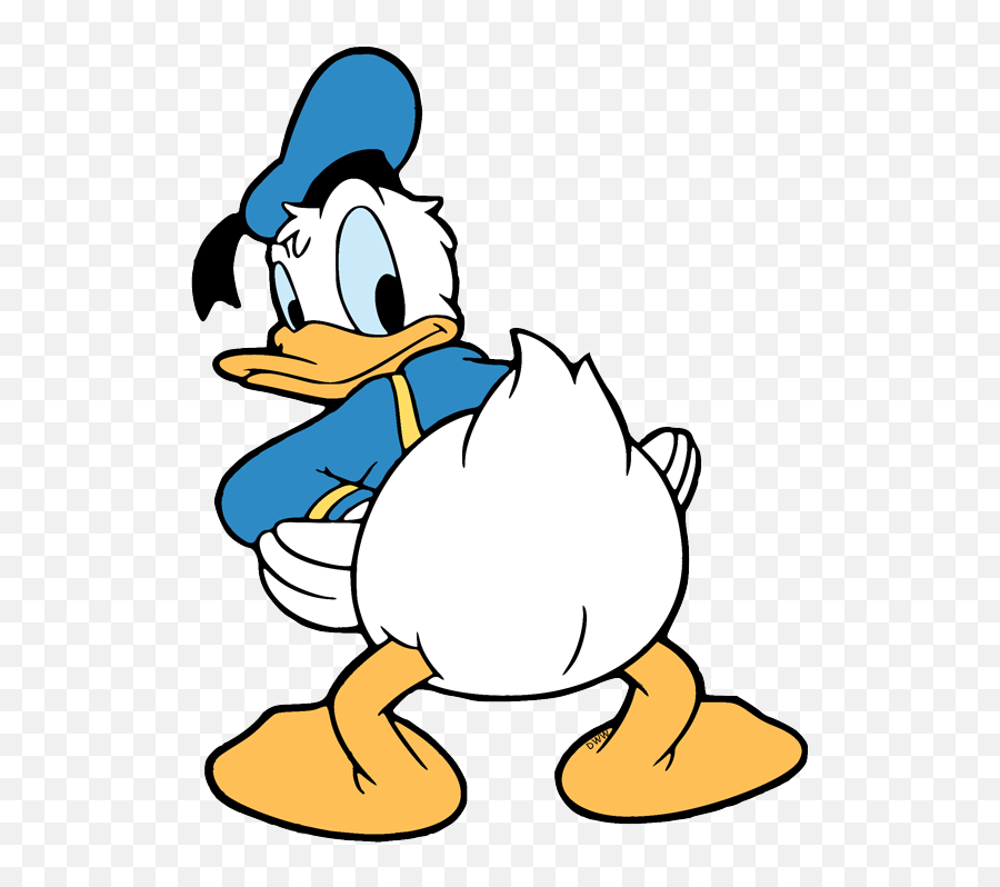 Donald Duck Clip Art - Dot Emoji,Duck Clipart