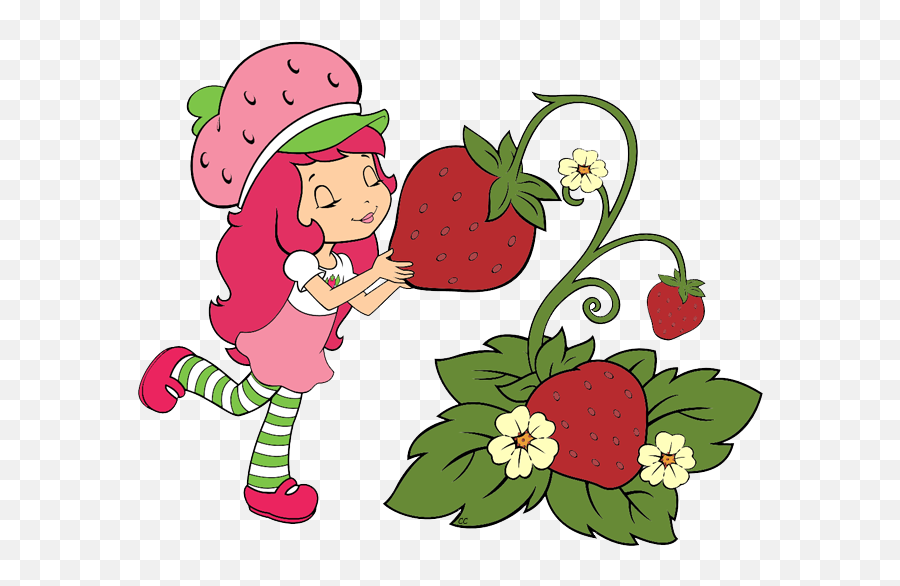 Strawberry Shortcake Clipart Png Image - Cartoon Strawberry Shortcake Pictures Strawberry Emoji,Strawberry Clipart