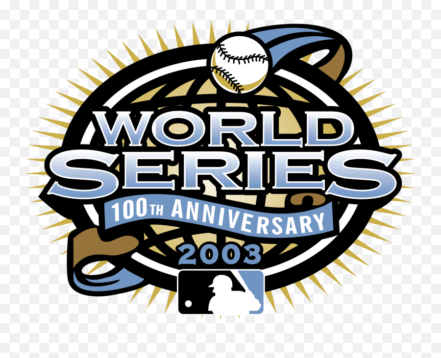 Mlb World Series 2003 Logo Png Transparent - 2003 World World Series Emoji,World Series Logo