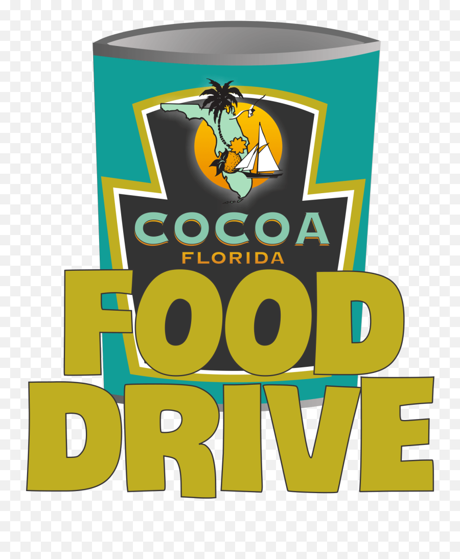 Donation Clipart Non Perishable Food - Cocoa Transparent Cocoa Florida Emoji,Food Drive Clipart