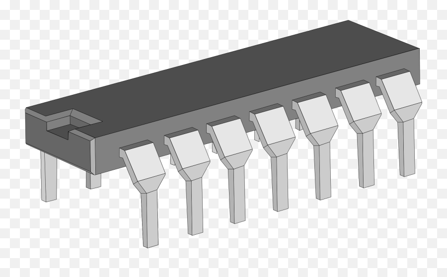 Integrated Circuit Drawing Free Image - Integrated Circuit Third Generation Of Computer Emoji,Circuit Png