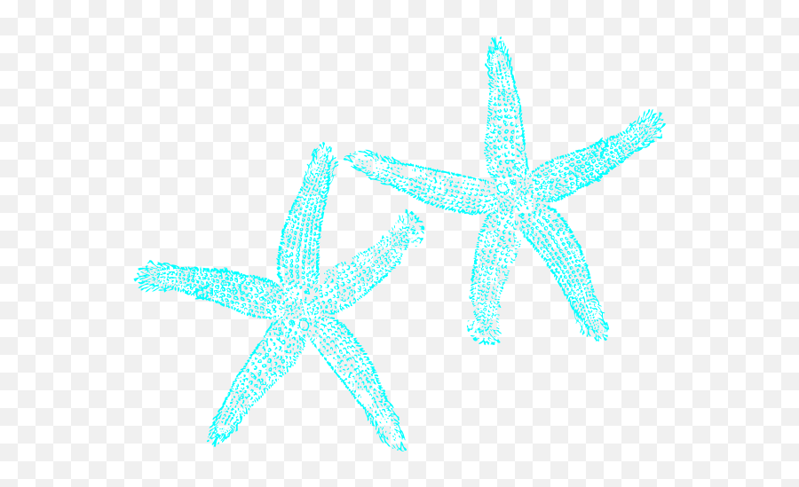 Turquoise Starfish Clip Art - Turquoise Starfish Clipart Emoji,Starfish Clipart