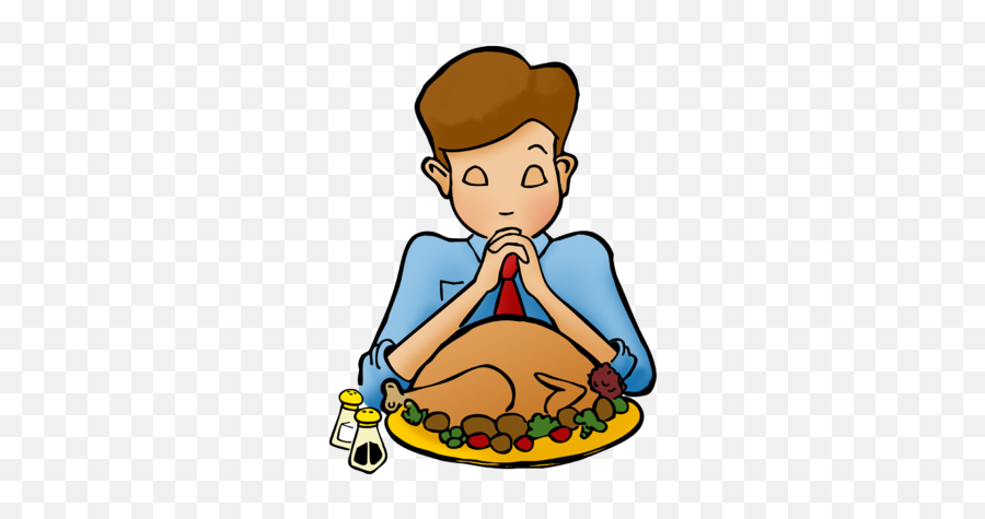 Thanksgiving Clip Art - Thanksgiving Prayer Clipart Emoji,Prayer Clipart