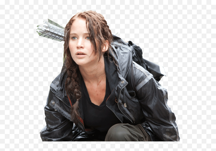 Katniss Everdeen Clipart Hq Png Image - Katniss Peeta From Hunger Games Emoji,In Clipart