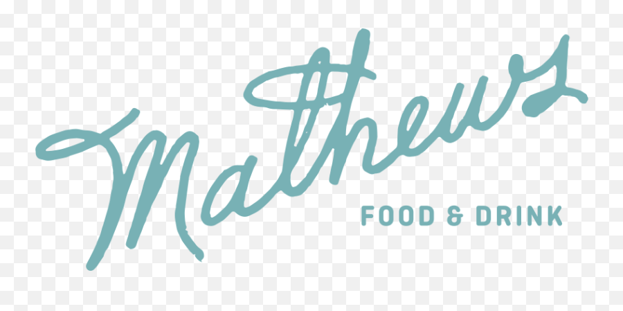 Mathews Food U0026 Drink - Language Emoji,Drinks And Beverages Logo
