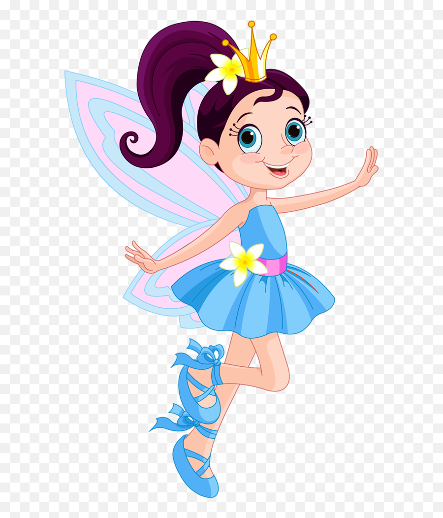 Fairy Clip Art Clipart Blue Sitting - Clipart Picture Of Fairy Emoji,Fairy Clipart