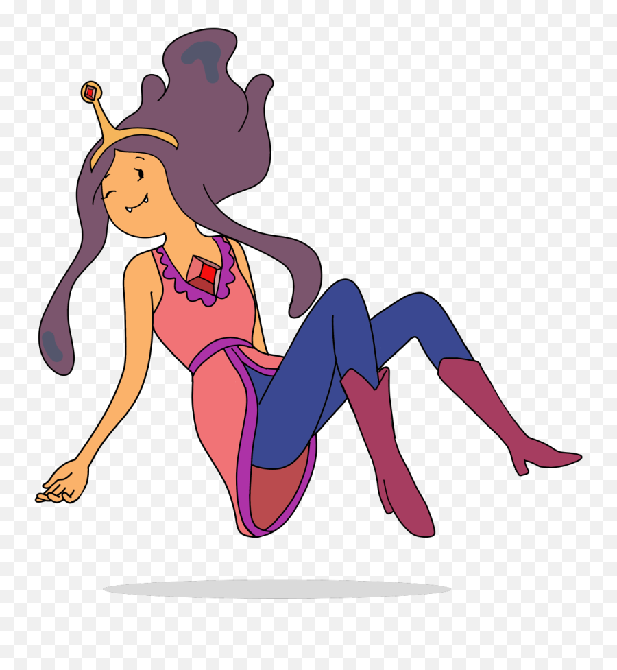 Flame Princess Marceline Fusion Hd Png Emoji,Princess Bubblegum Png