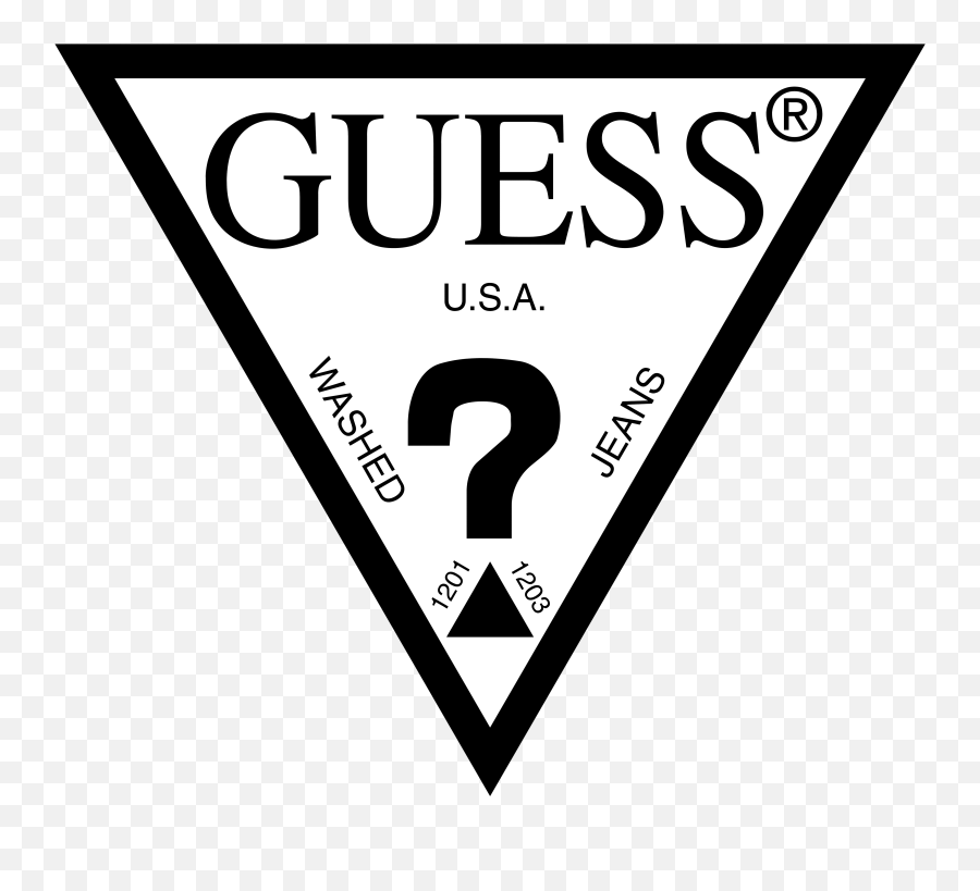 Guess Logo And Symbol Meaning History - Transparent Guess Logo Png Emoji,Guess Logo