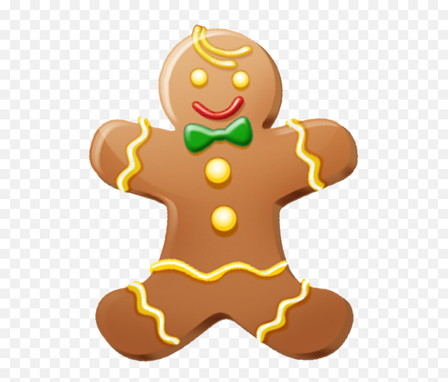Gingerbread Clipart Playdough - Gingerbread Body Emoji,Gingerbread Clipart