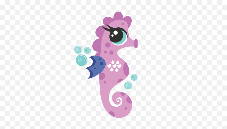 Svgs Free Svg Cuts Cute Cut Filess - Clipart Sea Horse Png Emoji,Seahorse Clipart