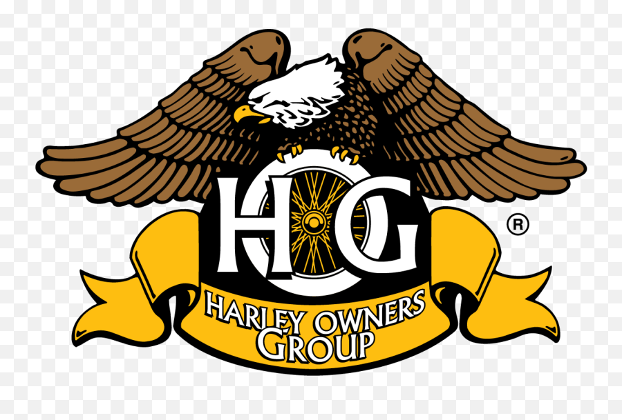 Download Hog Harley Owners Group Eagle Logo Vector - Logo Emoji,Harley Davidson Logo Silhouette