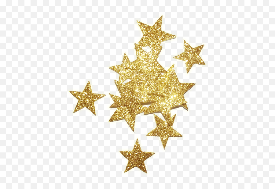 Glitter Emoji Png - Gold Star Png Sparkle Glitter Gold Glitter Gold Stars Transparent,Gold Star Png