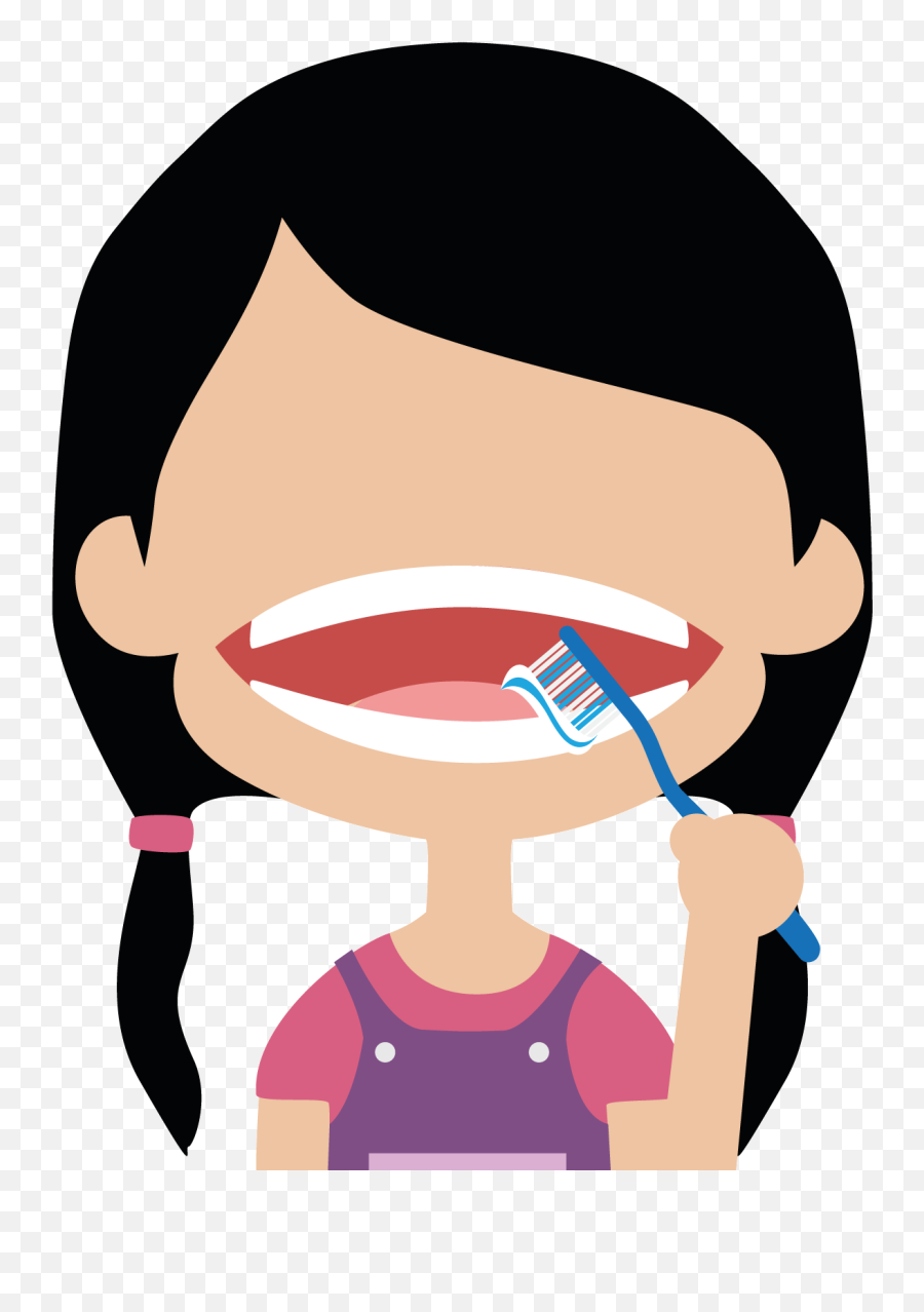 Tooth Brushing Clipart - For Adult Emoji,Brushing Teeth Clipart