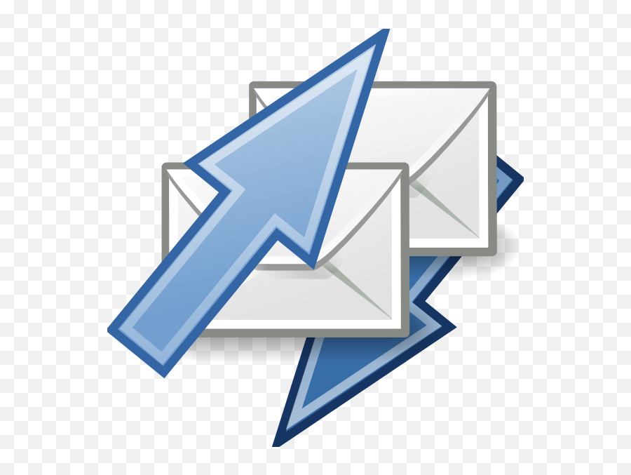Mail Send Receive Clip Art At Clkercom - Vector Clip Art Sending Clipart Emoji,Mail Png