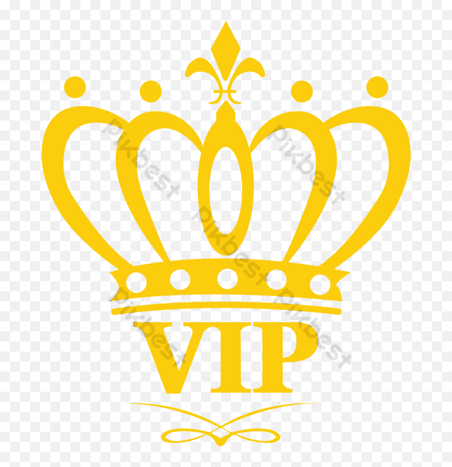 Flat Vip Blue Member Crown Logo - Decorative Emoji,Crown Logo