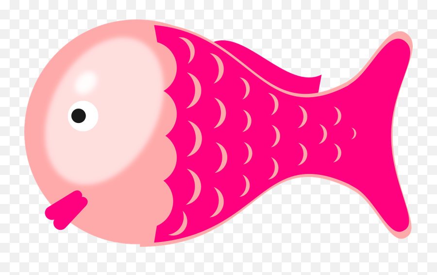 Fish Pink Clipart Png Image With No - Pink Fish Clipart Png Emoji,Pink Clipart