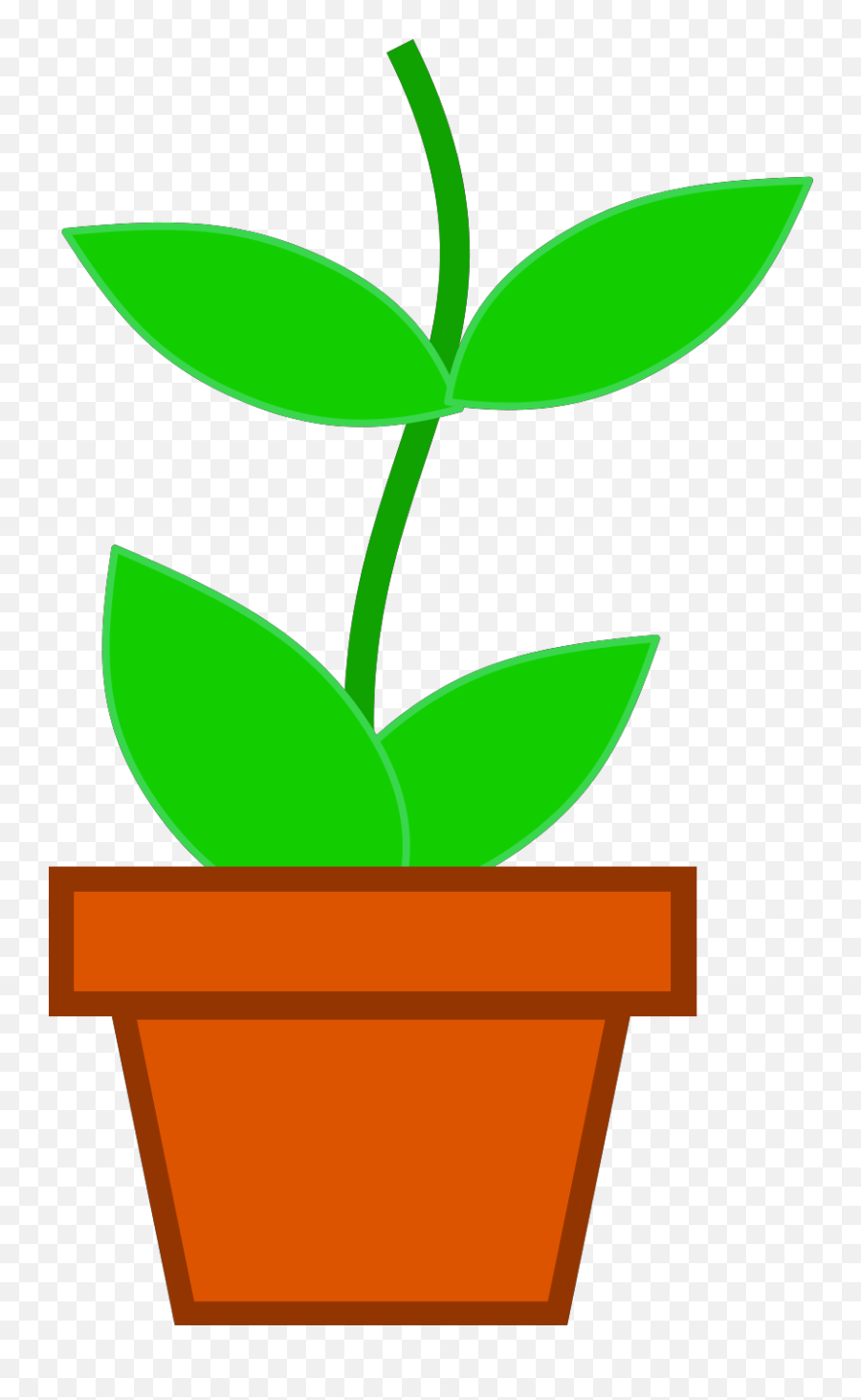 Parts Of A Plant Clipart Free Images 6 - Clipartingcom Pot Plant Clip Art Emoji,Plant Clipart