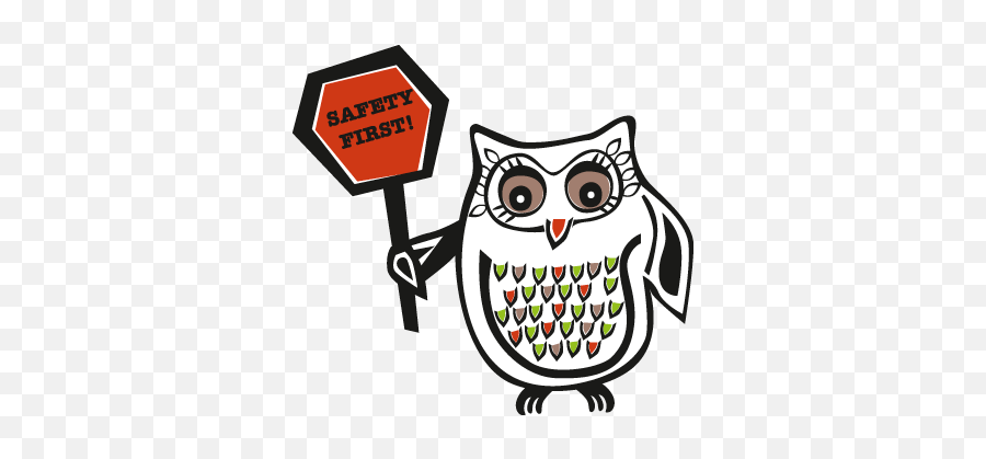 Owlssafety First Who Are You Really Talking To - Safety Owl Emoji,Turn And Talk Clipart
