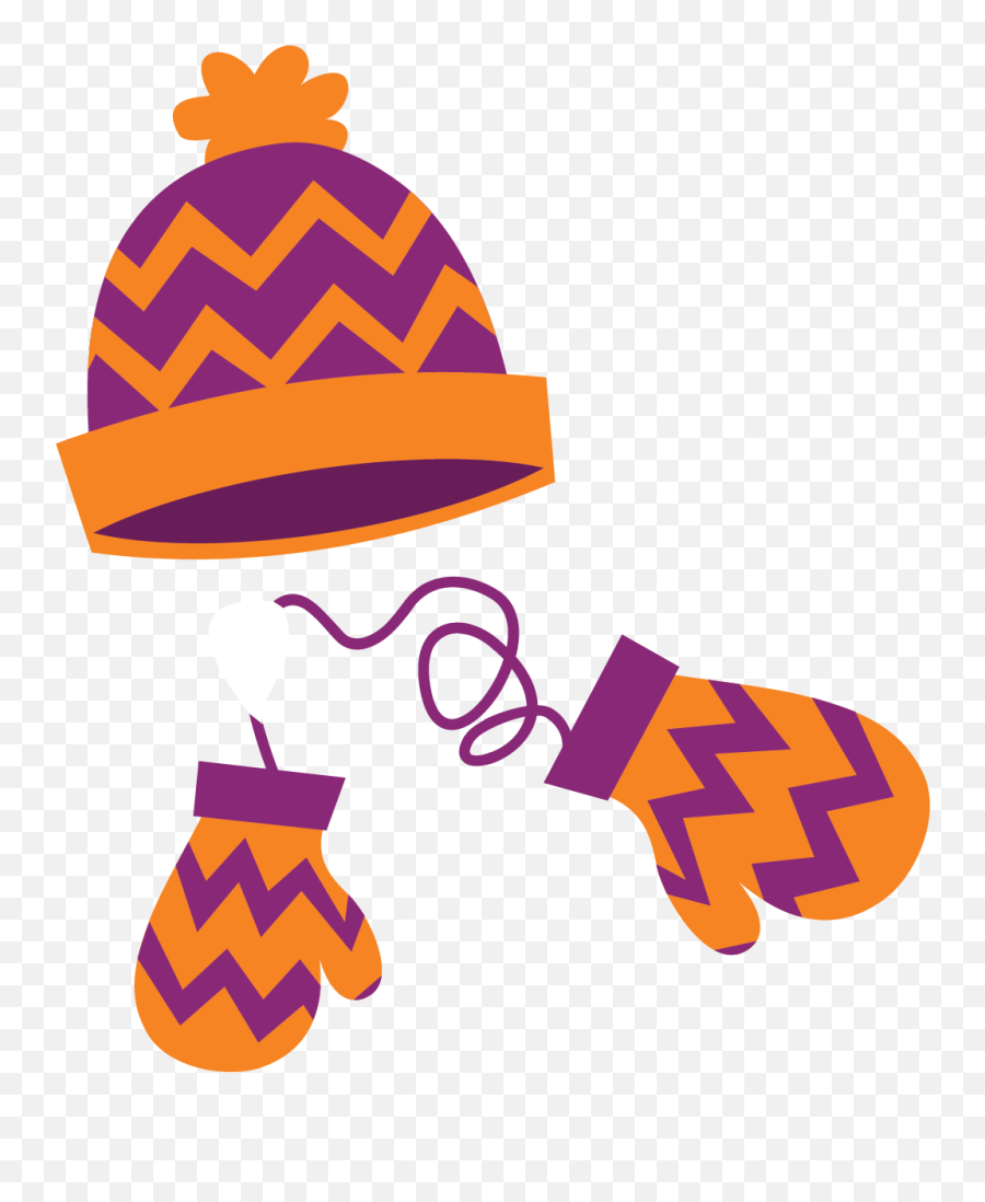 Winter Clip Art Microsoft Free Clipart - Snow Hat And Gloves Clipart Emoji,Winter Clipart