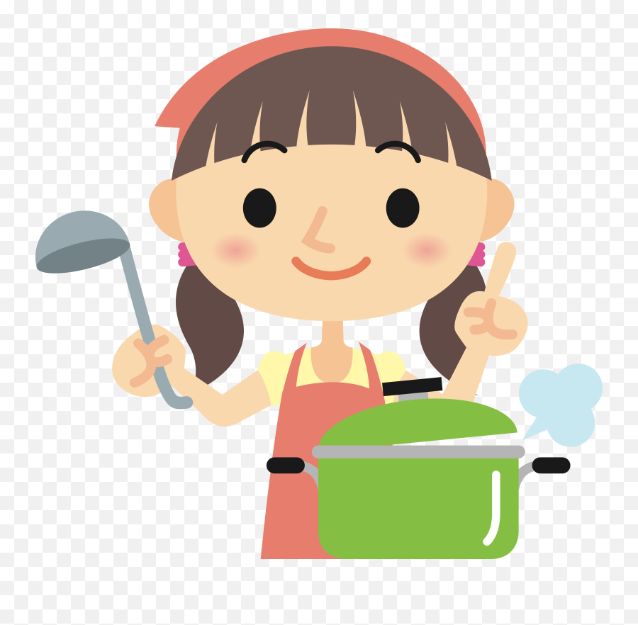 Cooking Clip Art - Lady Cooking Cartoon Gif Emoji,Cooking Clipart