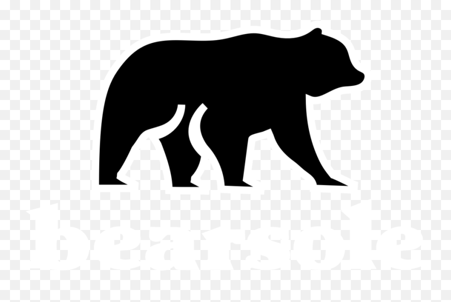 Bear Silhouette Png - Bear Sole American Black Bear Animal Figure Emoji,Black Bear Png