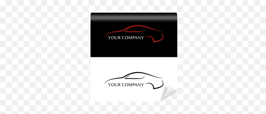 Red And Black Car Logos Wall Mural U2022 Pixers - We Live To Change Automotive Decal Emoji,Automobile Logos