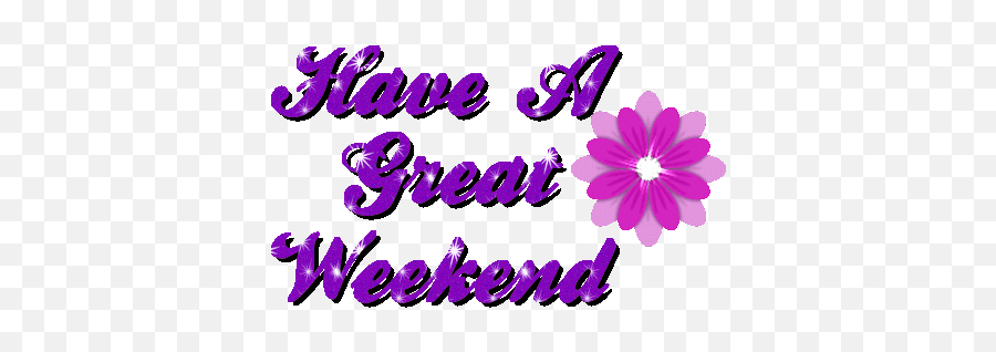 Have An Awesome Weekend Clipart - Have A Great Weekend Glitter Emoji,Awesome Clipart