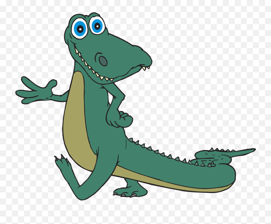 Greeting Alligator Svg Clip Arts - Crocodile Clipart Emoji,Alligator Clipart