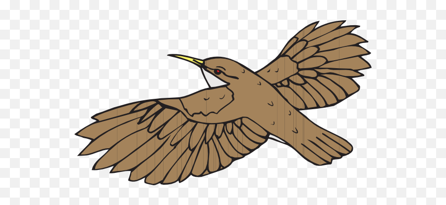 Mockingbird Flying Clipart Free - Bird Flying Clip Art Emoji,Flying Clipart