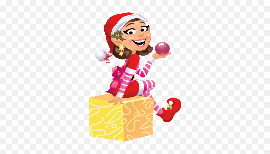 Transparent Christmas Elf Png Png Image - Christmas Elf Png Transparent Emoji,Elf Png