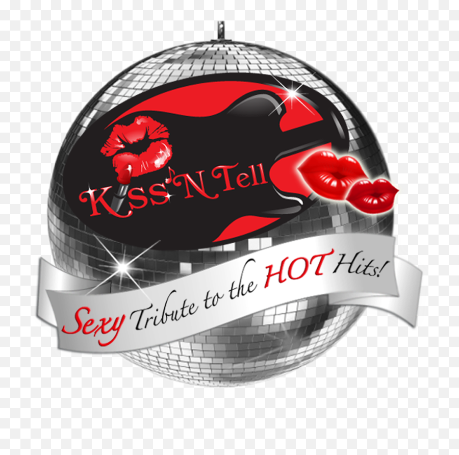 Download Hd Kiss U0027n Tell Logo 632 Kb - Disco Ball Event Emoji,Disco Ball Clipart