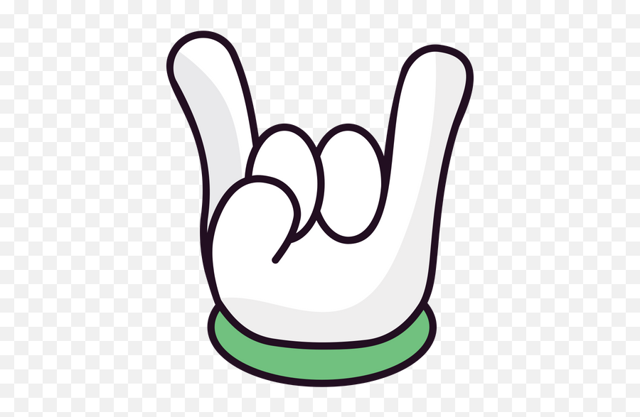 Devil Horn Icon Of Colored Outline Style - Available In Svg Sign Language Emoji,Devil Horn Png