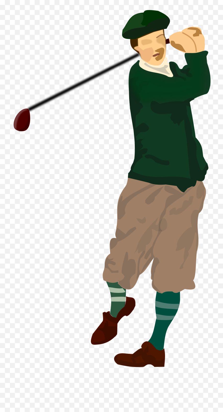 Golfer - Golfer Clipart Emoji,Golf Clipart