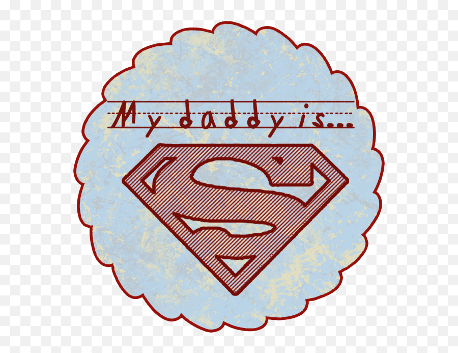 Fathers Day - Logo Superman Emoji,Super Dad Logo