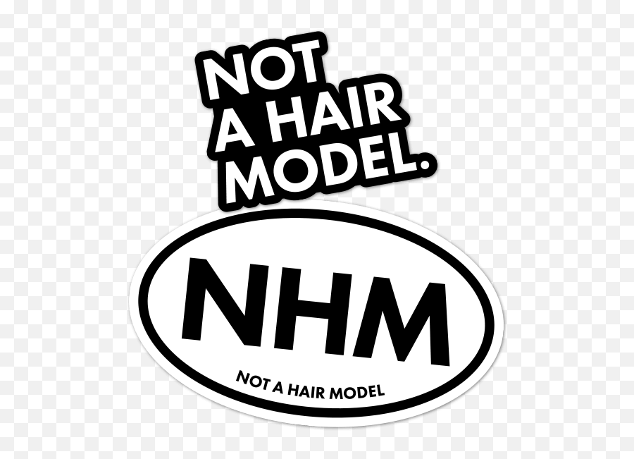 Not A Hair Model A Brand For All Bald People - Dot Emoji,Hair Model Png