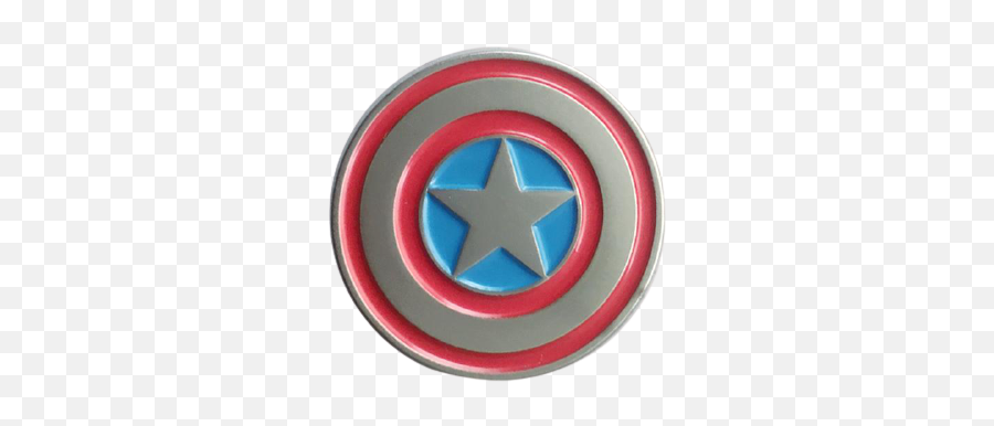 Captain America Shield Pin - Captain America Emoji,Captain America Shield Logo