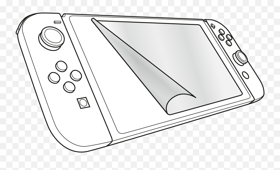 Download Speedlink Glance Nintendo Switch Screen Protector - Nintendo Switch Colouring Sheet Emoji,Nintendo Switch Png