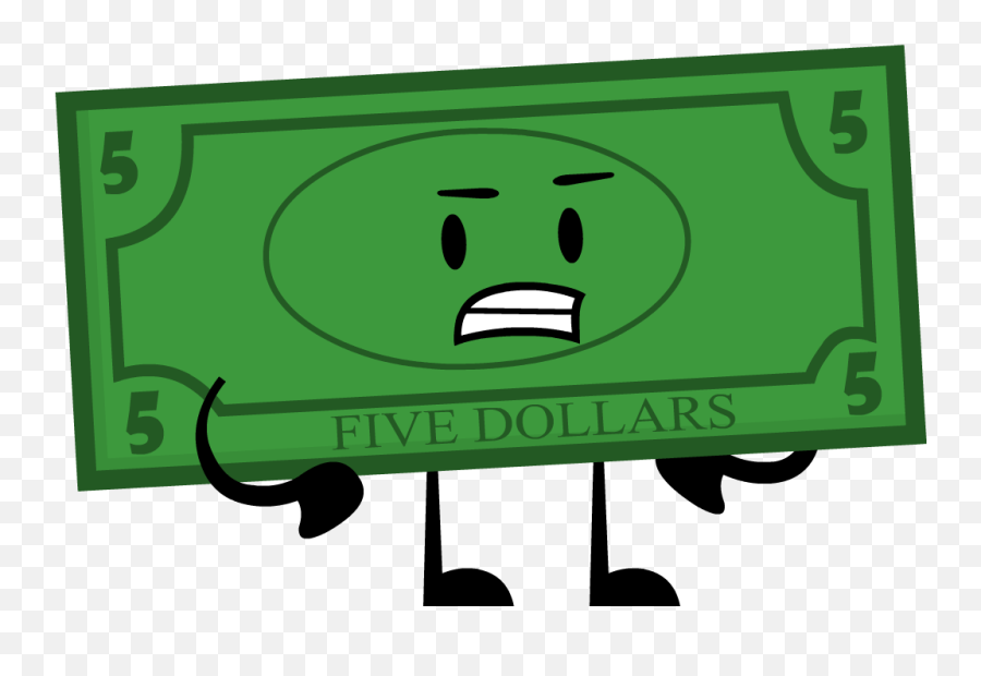 Dollar Clipart 5 Dollar Dollar 5 Dollar Transparent - Cool Emoji,Money Sign Clipart