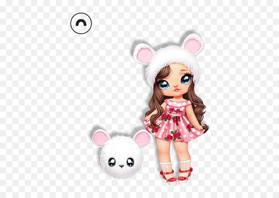 Misha Mouse Emoji,Baby Doll Clipart